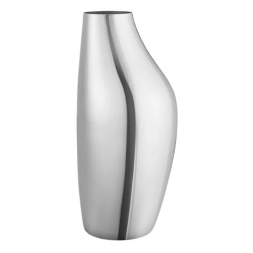 steel vase